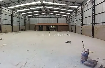 Galpão novo de 800 m² com amplo estacionamento - grama - juiz de fora/mg