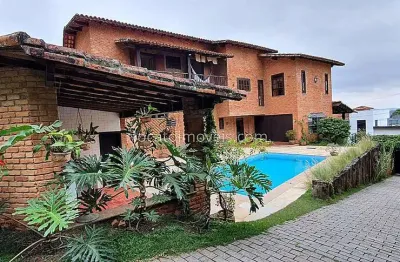Casa de luxo quatro suítes - área gourmet - piscina - condomínio parque imperial - linda vista