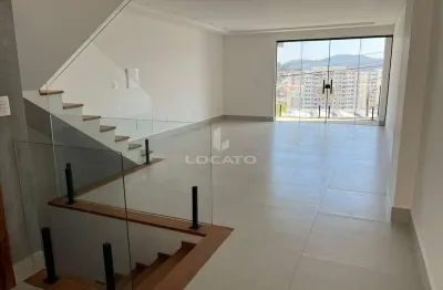Casa com 3 quartos (suíte), espaço gourmet, com acabemento premium, área externa e 2 vagas no santa catarina