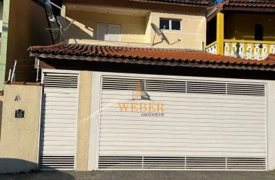 Sobrado à venda, 87 m² por r$ 650.000,00 - jardim santa rita - embu das artes/sp