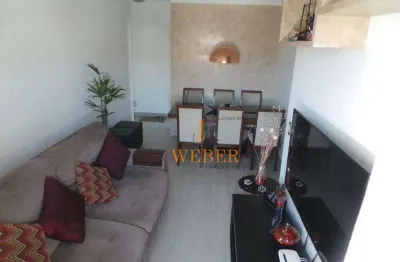 Apartamento com 2 dormitórios à venda, 56 m² por r$ 375.000,00 - vila são luiz (valparaízo) - barueri/sp