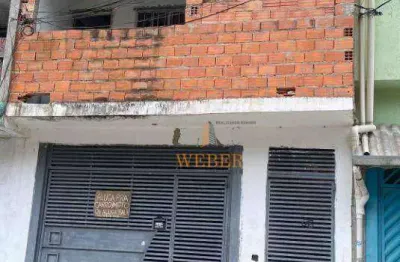 Sobrado em construção 3 dormitórios com salão de 46 mts - parque pinheiros