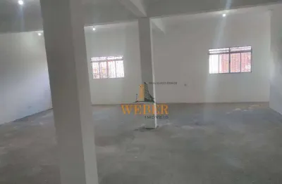 Salão para alugar, 120 m² por r$ 3.500,01/mês - jardim clementino - taboão da serra/sp
