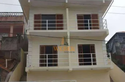 Vende-se sobrados germinados em itapevi, excelente sobrado pronto para morar com 3 suítes, acabamento em porcelanato e granito com 2 vagas de garagem