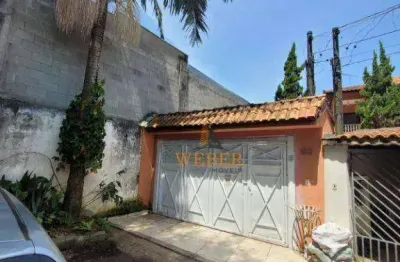Sobrado com 3 dormitórios à venda, 106 m² por r$ 589.800,00 - jardim três marias - taboão da serra/sp