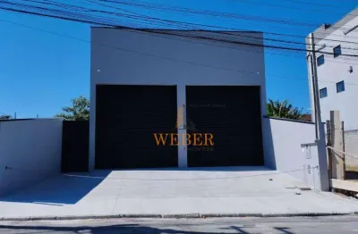 Galpão/depósito/armazém e 2 banheiros à venda, 147 m² por r$ 1.490.000 locação 8.000