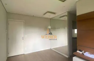 Apartamento com 2 dormitórios à venda, 50 m² por r$ 229.000,00 - jardim petrópolis - cotia/sp