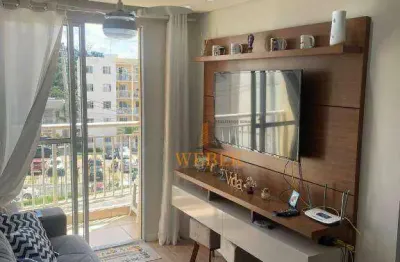 Apartamento com 2 dormitórios à venda, 48 m² por r$ 300.000,00 - roselandia - cotia/sp