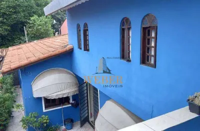 Casa 4  dormitórios sendo 1 suíte, 4 vagas e 3 banheiros à venda, 119 m² por r$ 650.000 - chác. agrindus