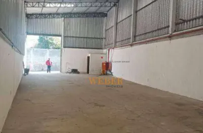 Galpão 360m² com 2 salas e 2 banheiros - condomínio - jd. arpoador