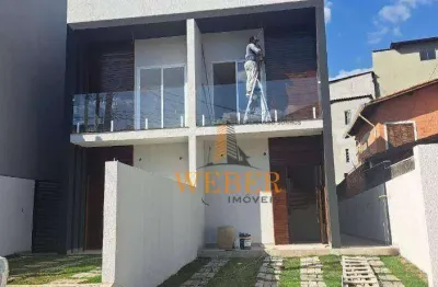 Sobrado com 3 dormitórios à venda, 103 m² por r$ 761.000,00 - jardim mirna - taboão da serra/sp