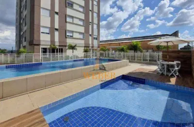 Apartamento com 2 dormitórios à venda, 54 m² por r$ 385.000,00 - pousada dos bandeirantes - carapicuíba/sp