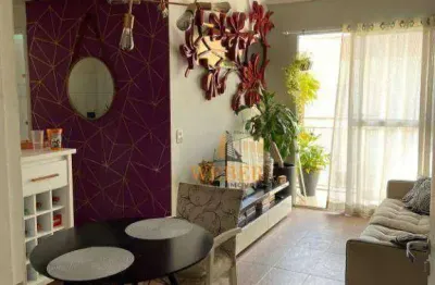 Apartamento com 2 dormitórios à venda, 50 m² por r$ 280.000,00 - jardim central - cotia/sp