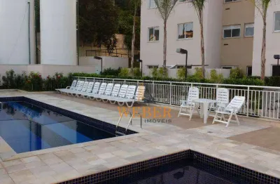Apartamento com 2 dormitórios à venda, 54 m² por r$ 310.000,00 - jardim novo taboão - são paulo/sp