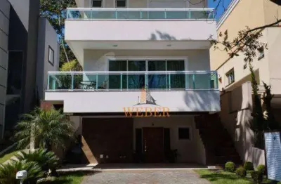 Casa com 4 dormitórios à venda, 230 m² por r$ 1.650.000,00 - jardim são vicente - cotia/sp