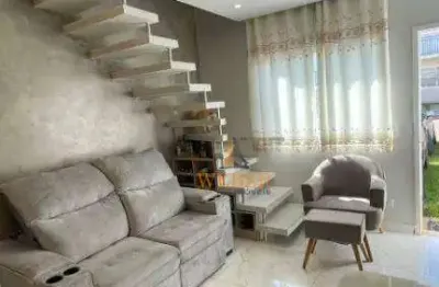 Sobrado com 2 dormitórios à venda, 80 m² por r$ 390.000,00 - chácara ondas verdes - cotia/sp