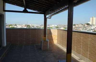 Cobertura , com suíte , terraço gourmet , 105 m2,  jd. germânia
