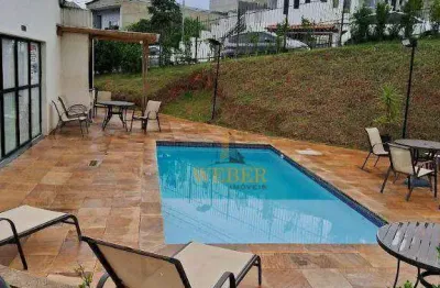 Apartamento com 2 dormitórios à venda, 50 m² por r$ 190.000,00 - roselandia - cotia/sp