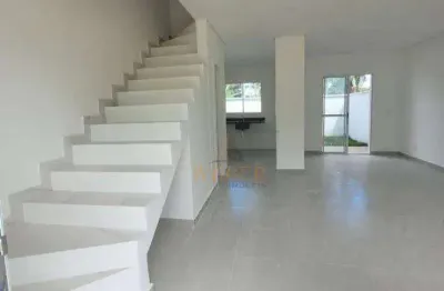 Casa com 2 dormitórios à venda, 75 m² por r$ 370.000,00 - chácara do carmo - vargem grande paulista/sp