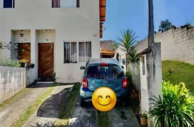 Sobrado com 2 dormitórios à venda, 63 m² por r$ 259.000,00 - dos pereiras - cotia/sp