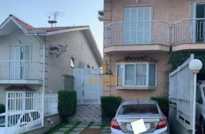 Lindo sobrado a venda, 107 m² por r$ 890.000 - parque assunção - taboão da serra/sp