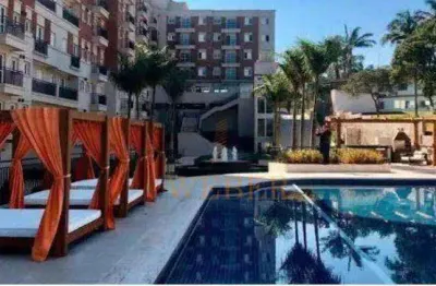 Garden com quintal privativo na granja viana – 1 dorm, vaga e lazer completo!