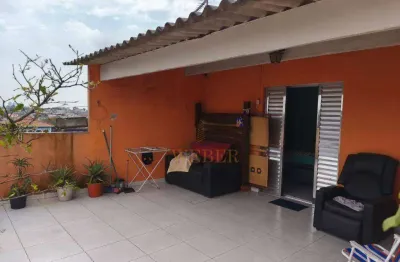Sobrado 2 dorms com varanda e churrasqueira – excelente localização em taboão da serra