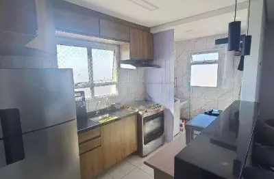 Apartamento com 2 dormitórios à venda, 51 m² por r$ 250.000,00 - chácaras caxingui - embu das artes/sp