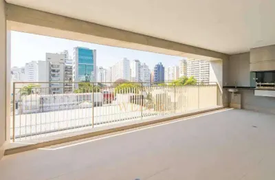 Apartamento com 3 dormitórios à venda, 149 m² por r$ 3.250.000,00 - indianópolis - são paulo/sp