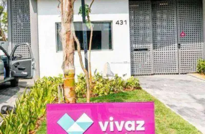 Apartamento com 2 dormitórios à venda, 34 m² por r$ 350.000,00 - santo amaro - são paulo/sp