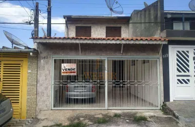Sobrado à venda, 145 m² por r$ 640.000,00 - jardim monte alegre - taboão da serra/sp