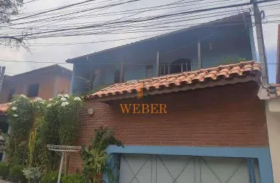 Sobrado à venda, 380 m² por r$ 1.500.000,00 - parque monte alegre - taboão da serra/sp