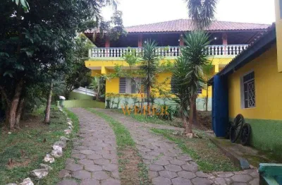 Chácara com 2 dormitórios à venda, 8000 m² por r$ 750.000,00 - despezio - são lourenço da serra/sp