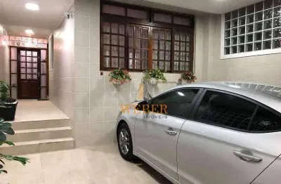 Lindo sobrado 180m² 4 dormitórios sendo 3 suítes, 2 vagas ampla área gourmet