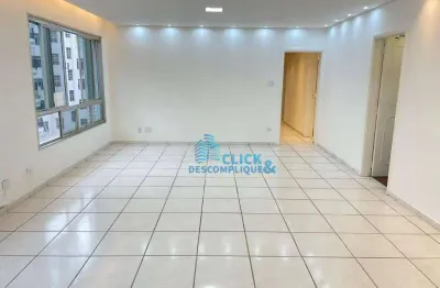 Apartamento com 3 dormitórios à venda, 121 m² por r$ 750.000,00 - gonzaga - santos/sp