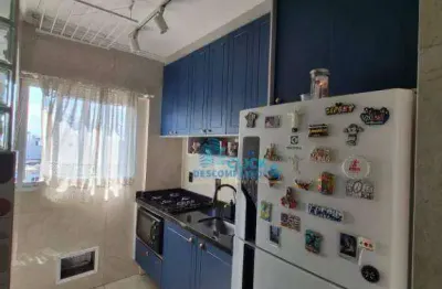 Aparecida -apartamento duplex - venda - 2 dormitórios (1 suíte) - frente- 1 vaga  (ap8691)