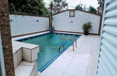 Sobrado com 4 dormitórios, 276 m² - venda por r$ 2.375.000,00 ou aluguel por r$ 11.000,00/mês - aparecida - santos/sp