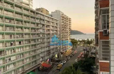 Apartamento 02 quartos mobiliado - venda - boqueirão - santos/sp (ap8418)