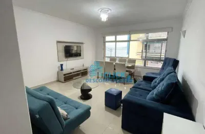 Apartamento - locaçâo pacote r$ 5.400,00 - mobiliado - frente ao mar -3 dormitórios - 1 suite - 2 vagas garagem fechada - ponta da praia - santos/sp