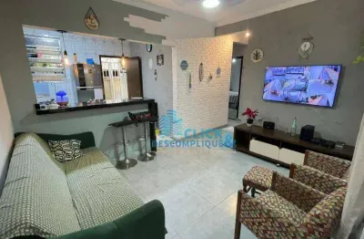 Apartamento térreo a venda na ricardo pinto - aparecida - santos/sp