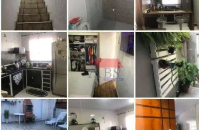 Casa com 2 dormitórios à venda por r$ 238.500,00 - vila são josé - cubatão/sp