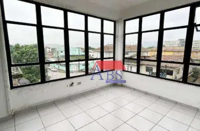Sala à venda, 33 m² por r$ 70.000,00 - centro - cubatão/sp
