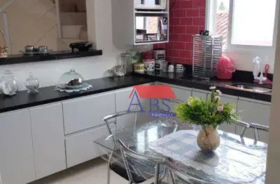 Casa com 3 dormitórios à venda, 105 m² por r$ 545.000,00 - vila assunção - praia grande/sp