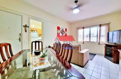 Apartamento com 2 dormitórios à venda, 112 m² por r$ 427.000,00 - campo grande - santos/sp