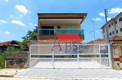 Casa com 2 dormitórios à venda, 80 m² por r$ 395.000,00 - jardim casqueiro - cubatão/sp