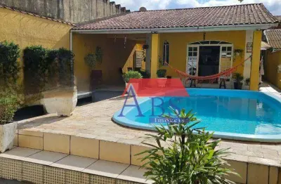 Casa com 2 dormitórios à venda, 168 m² por r$ 750.000,00 - parque são luis - cubatão/sp