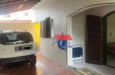 Casa com 3 dormitórios à venda, 250 m² por r$ 790.000,00 - vila nova - cubatão/sp