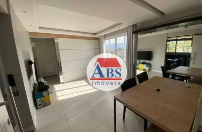 Apartamento com 2 dormitórios à venda, 77 m² por r$ 360.000,00 - jardim casqueiro - cubatão/sp
