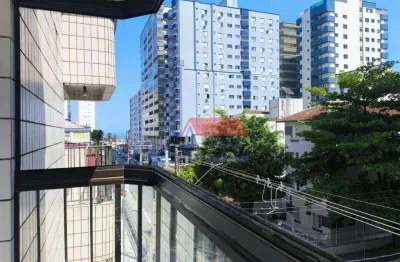 Apartamento com 1 dormitório à venda, 45 m² por r$ 275.000,00 - vila guilhermina - praia grande/sp