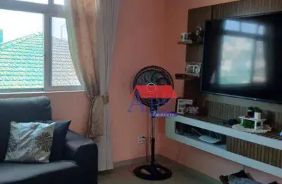 Apartamento com 2 dormitórios à venda, 65 m² por r$ 255.000,00 - catiapoã - são vicente/sp